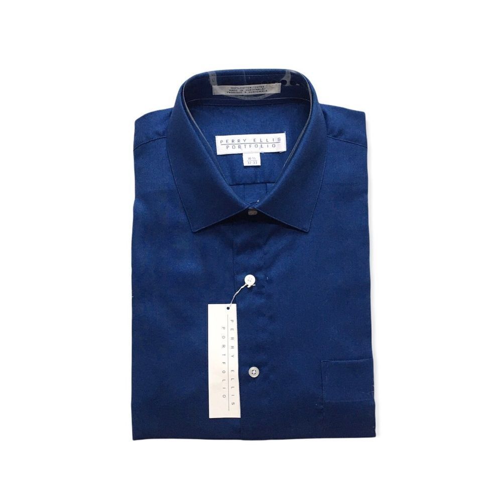 🆕Perry Ellis Portfolio Button Down Dress Shirt